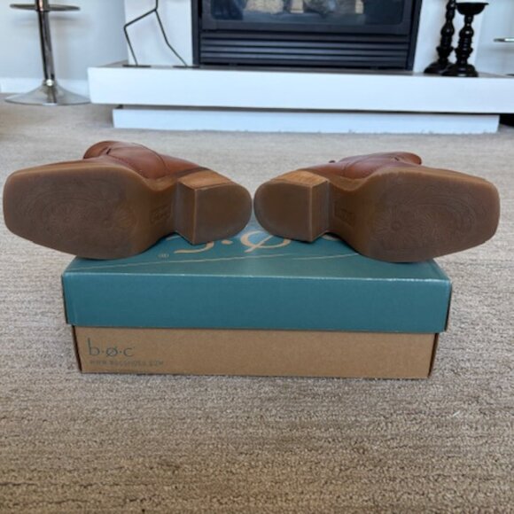 boc Women's Lexy Brown Ankle Boots in Perfect Condition - Picture 6 of 7